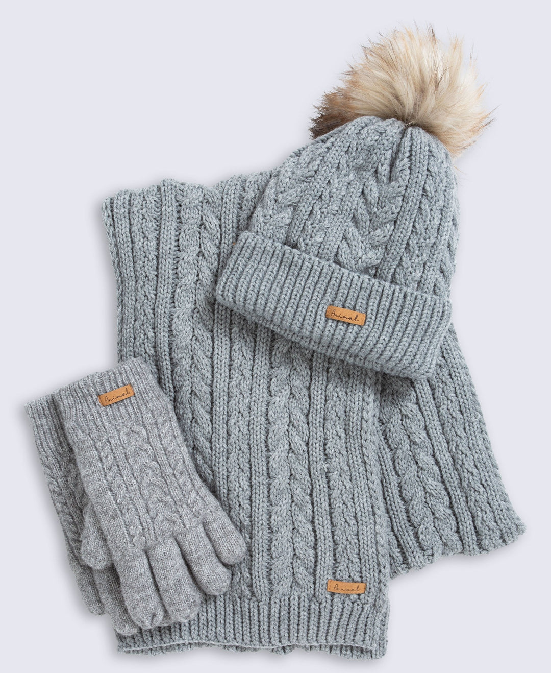 Women's Winter Accessories Set – Beanie, Scarf Glove Set
