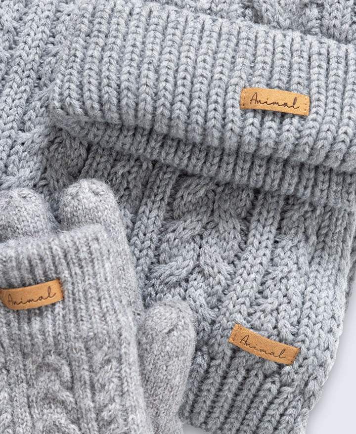 Women's Winter Accessories Set – Beanie, Scarf Glove Set