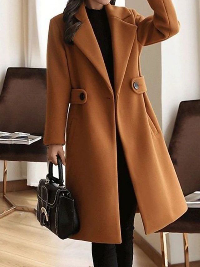 Women's Trench Coat – Tailored Waist Belt