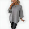 Women's Jumper – Oversized Wide-Sleeve Knit