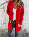 Women's Cardigan – Longline Hooded Zip