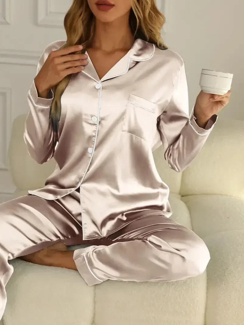 Women's Pyjama Set – Satin