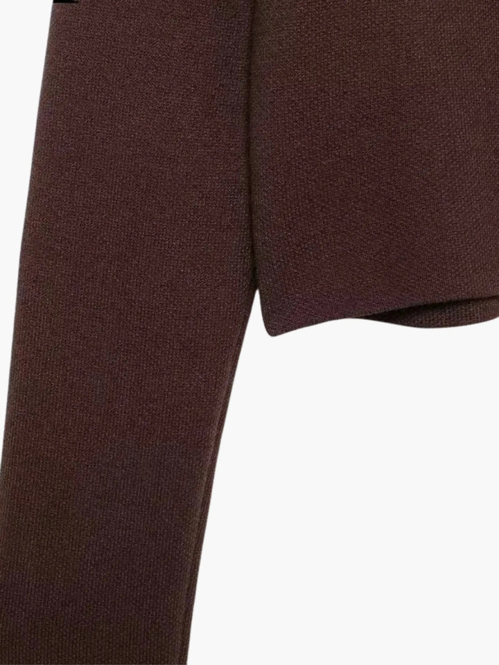 Women's Cardigan – Double Breasted Knit Button Front