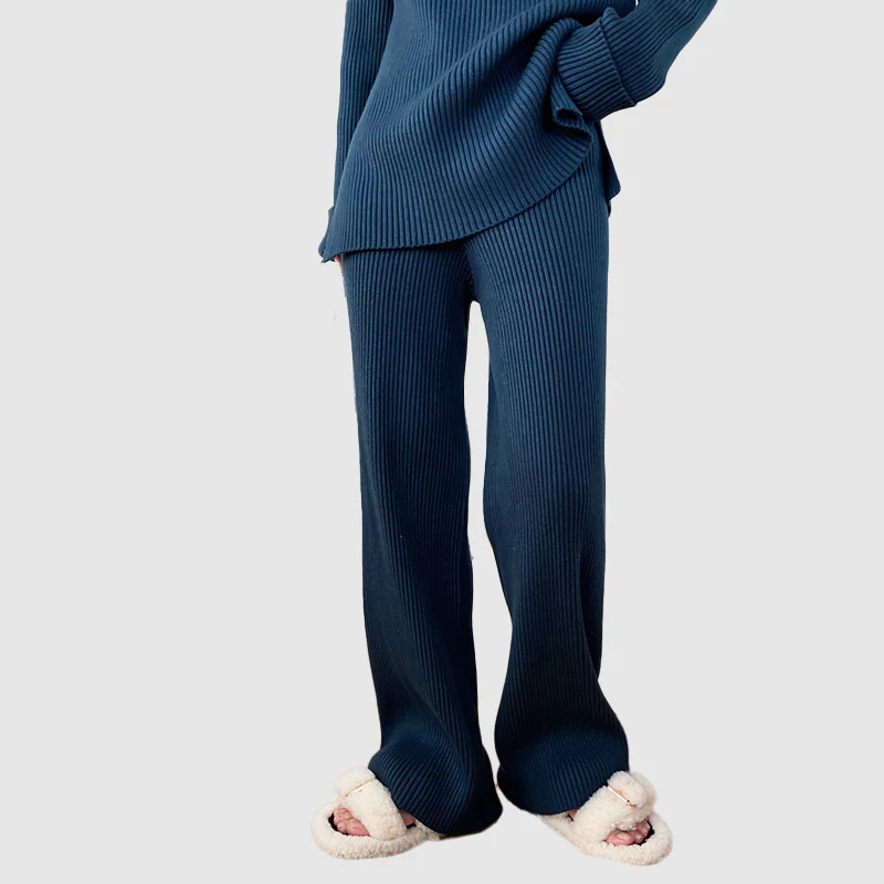 Women's Lounge Set – Ribbed Knit