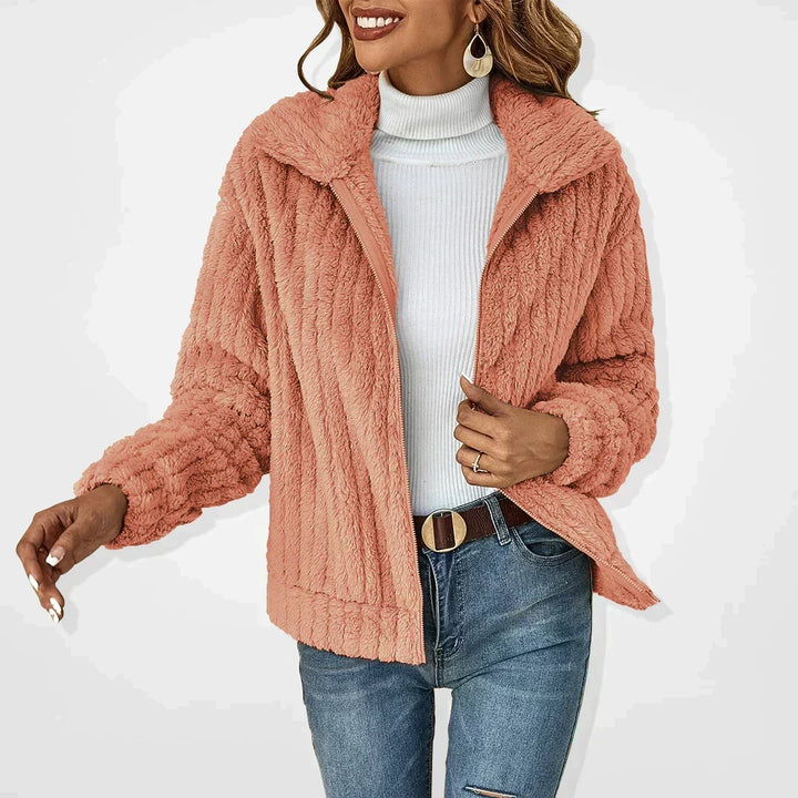 Women's Cardigan – Zip Front Long Sleeve