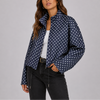 Women's Jacket – Lightweight Polka Dot Bomber