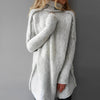 Women's Jumper – Long Turtleneck Knit Winter