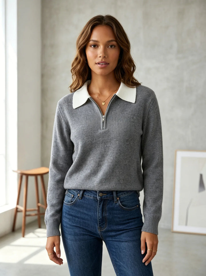 Women's Jumper – Half-Zip Polo