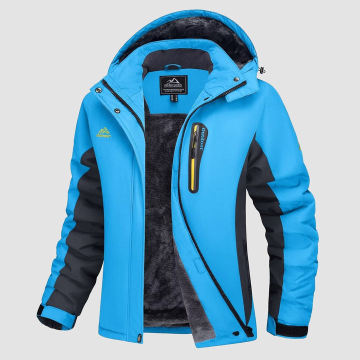 Women's Jacket – Fleece-Lined Ski Hood, Water-Resistant