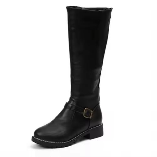 Women's Boots – Knee-High Buckle