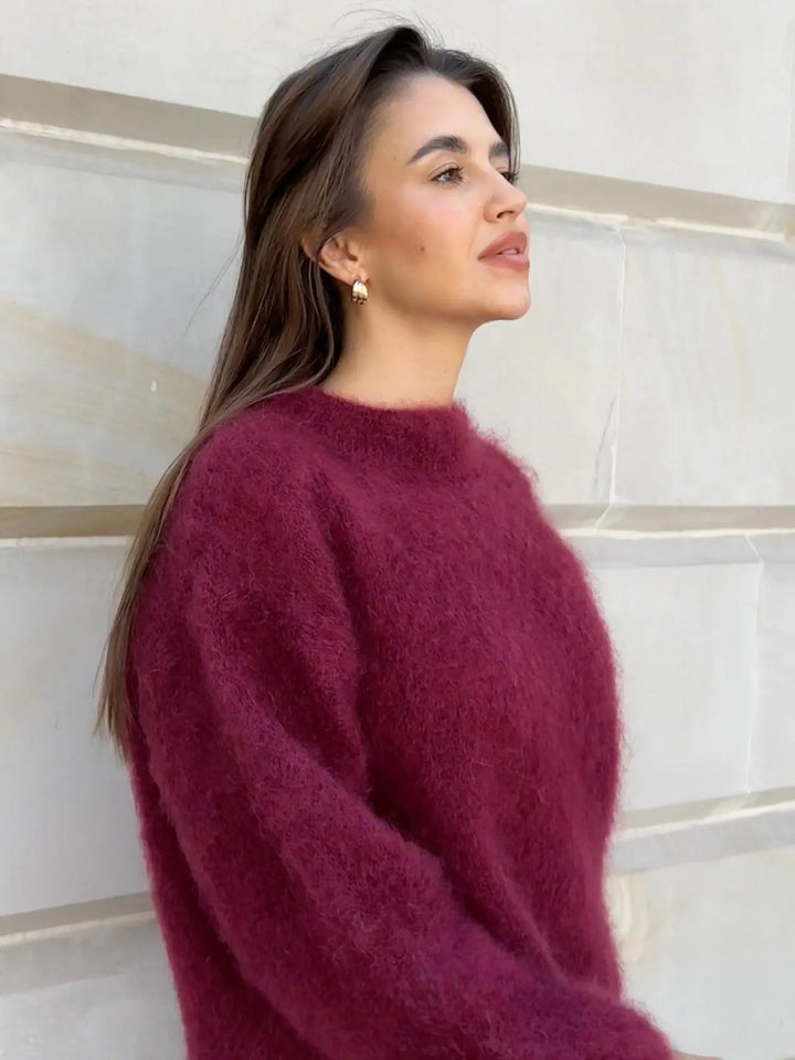 Women's Jumper – Mohair-Blend Relaxed Knit