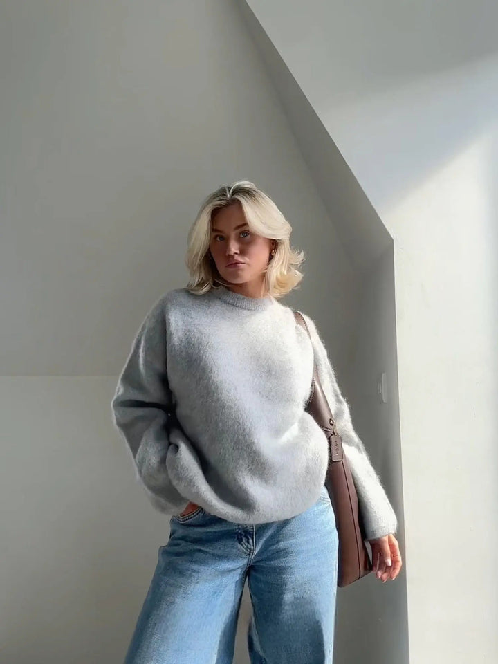Women's Jumper – Mohair-Blend Relaxed Knit