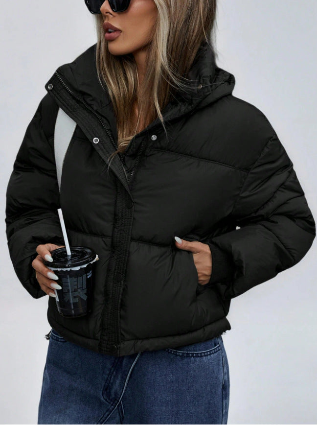 Women's Puffer Jacket – Cropped