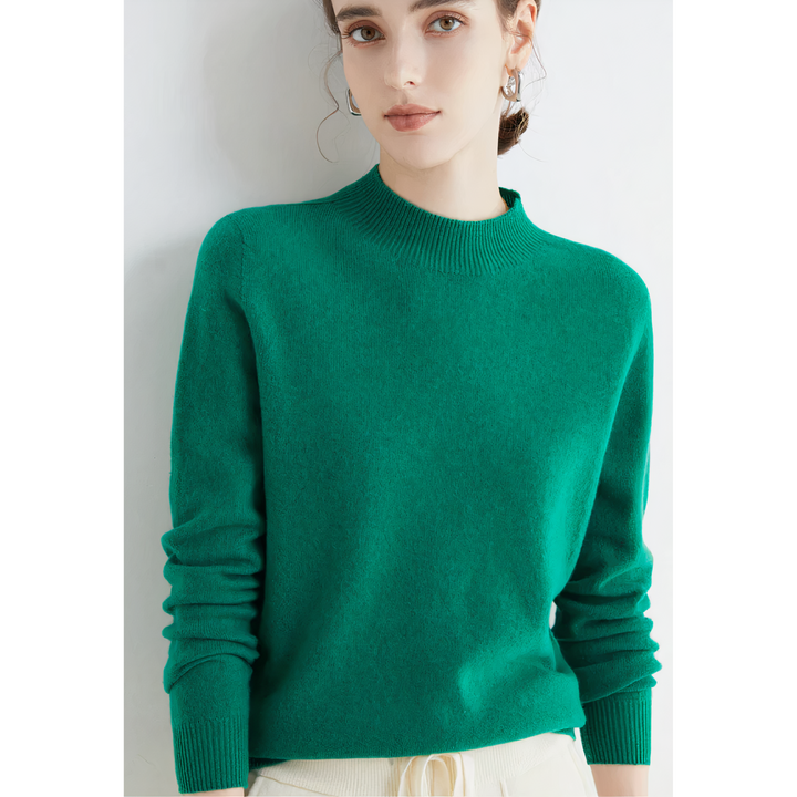 Women's Jumper – Soft Knit Crew Neck Winter