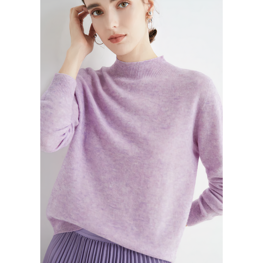 Women's Jumper – Soft Knit Crew Neck Winter