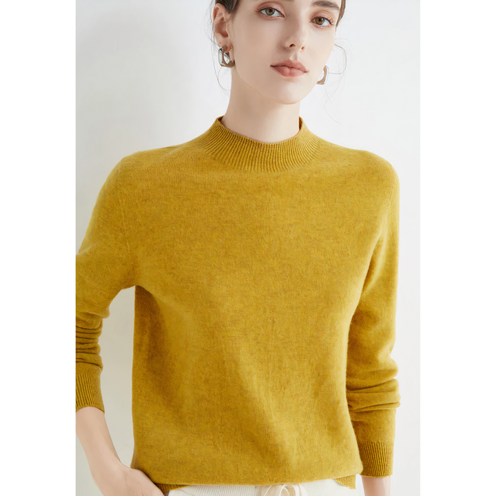 Women's Jumper – Soft Knit Crew Neck Winter