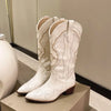 Women's Autumn Western Cowboy Boots