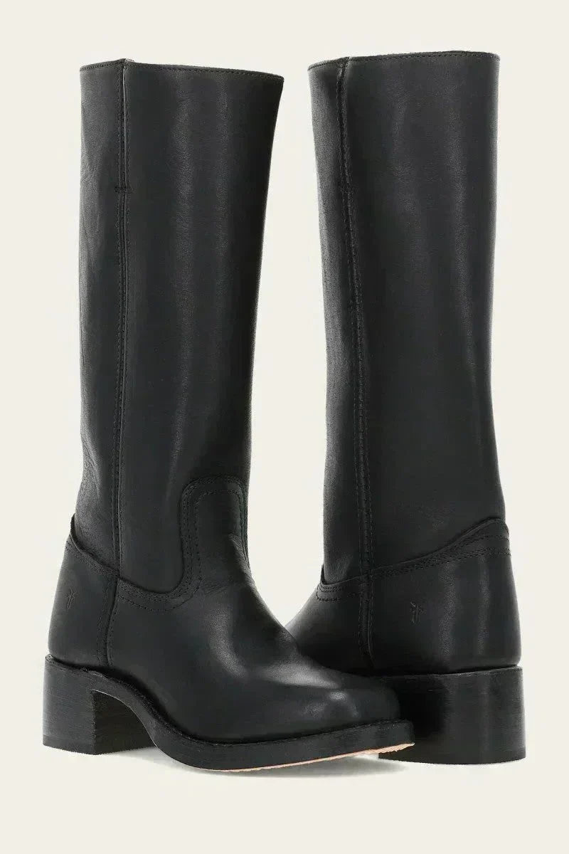 Women's Block Heel Knee High Boots