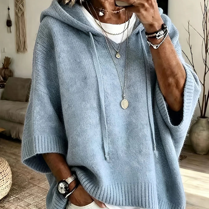 Women's Oversized Jumper, Drawstring Hood