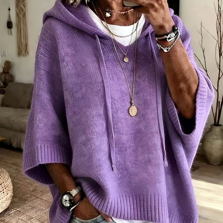Women's Oversized Jumper, Drawstring Hood