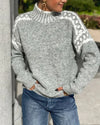 Women's Jumper – Fair Isle Crew Neck Knit
