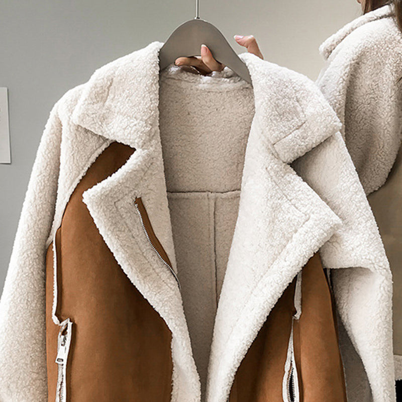 Women's Jacket – Sherpa Aviator
