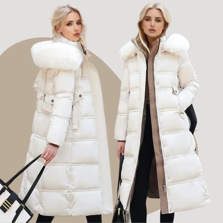 Women's Designer Winter Parka – Fur Hood