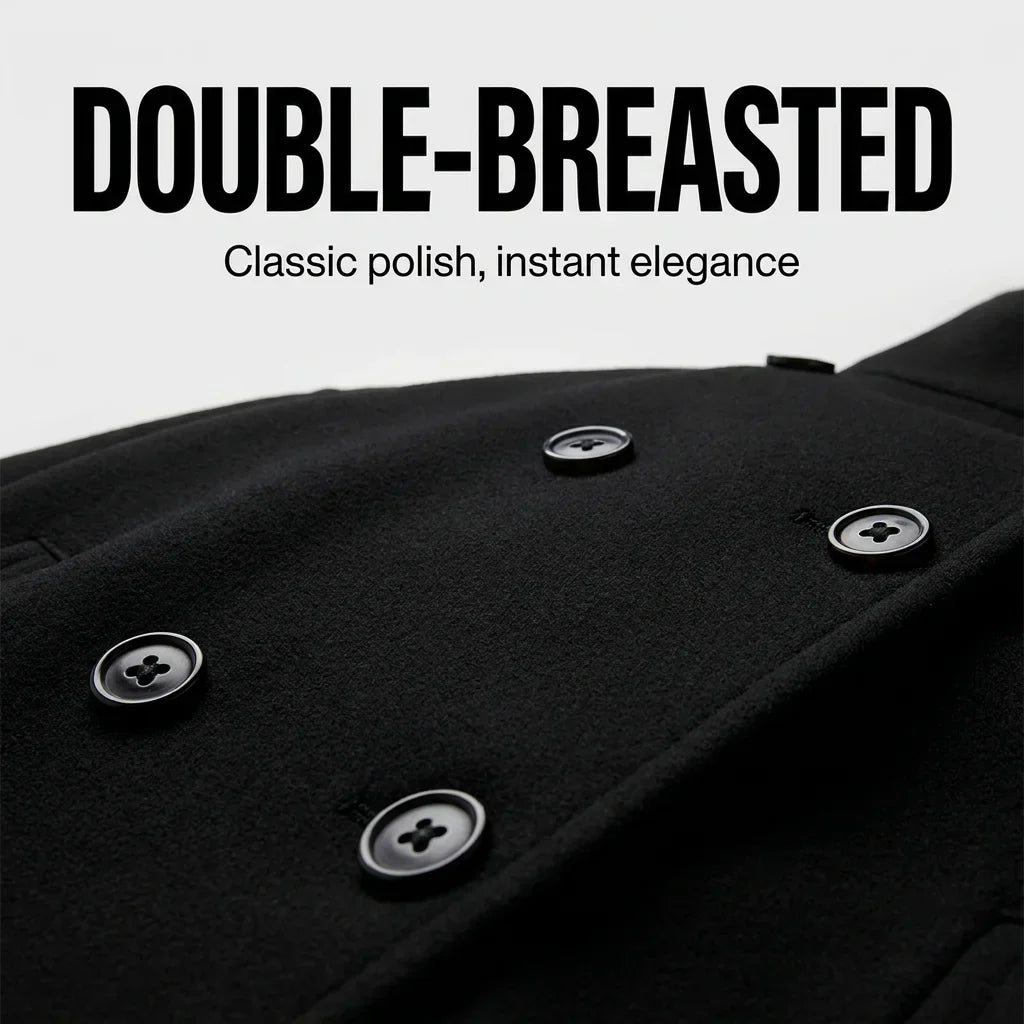Women's Double-Breasted Short Coat
