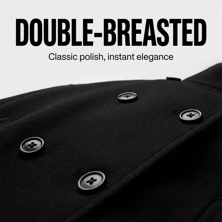 Women's Double-Breasted Short Coat