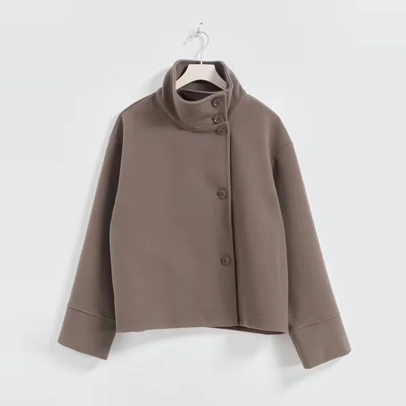 Women's Double-Breasted Short Coat