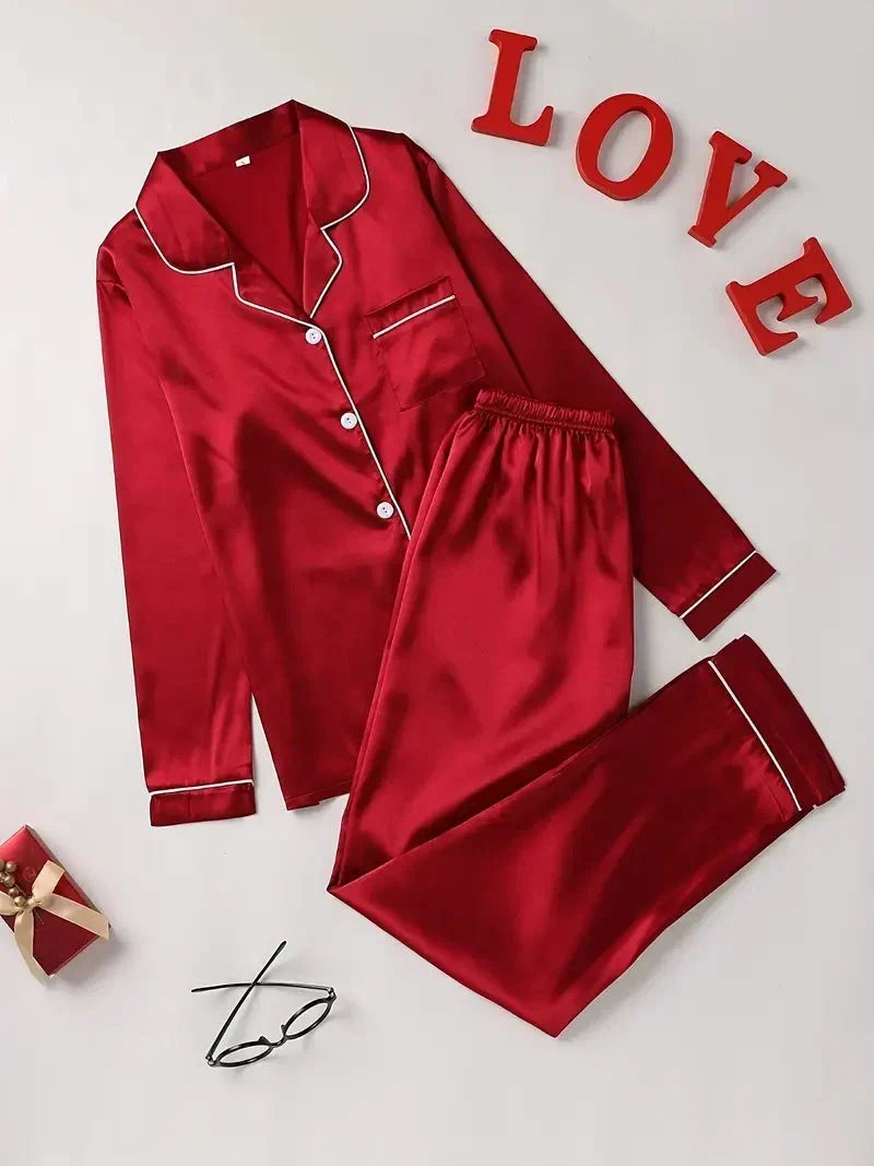Women's Pyjama Set – Satin