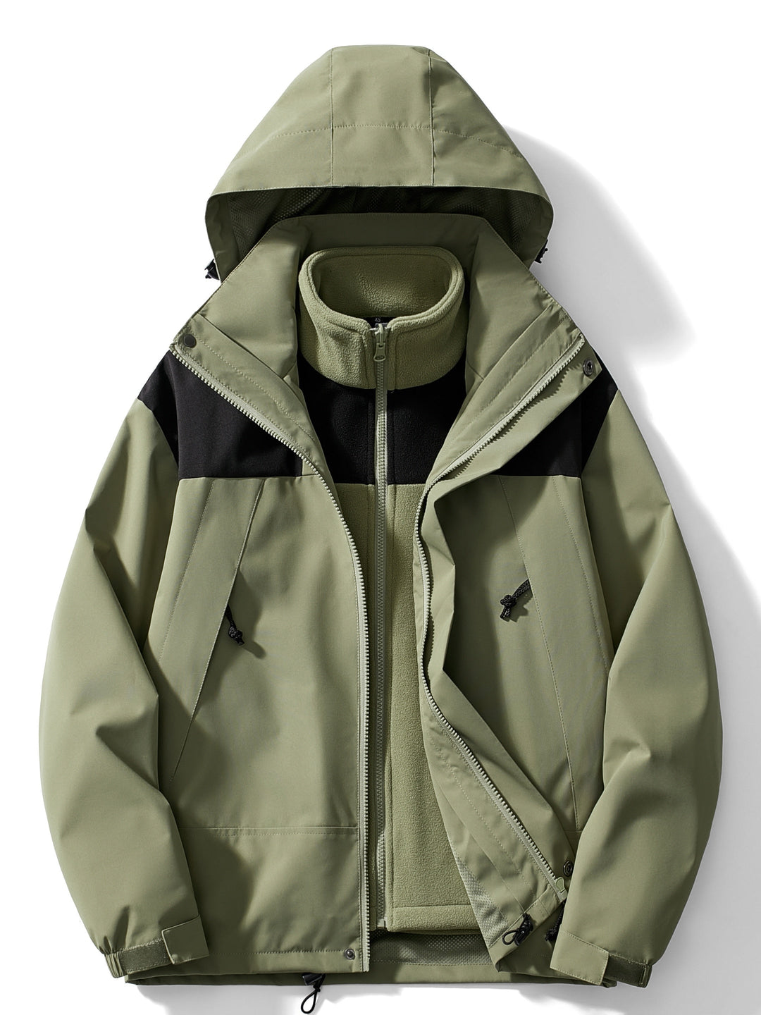 Women's Jacket – 3- -1 Ski Fleece Lining Hood