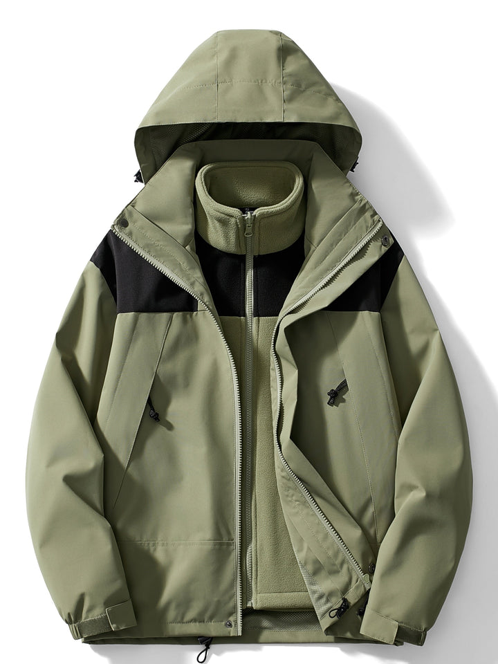 Women's Jacket – 3- -1 Ski Fleece Lining Hood