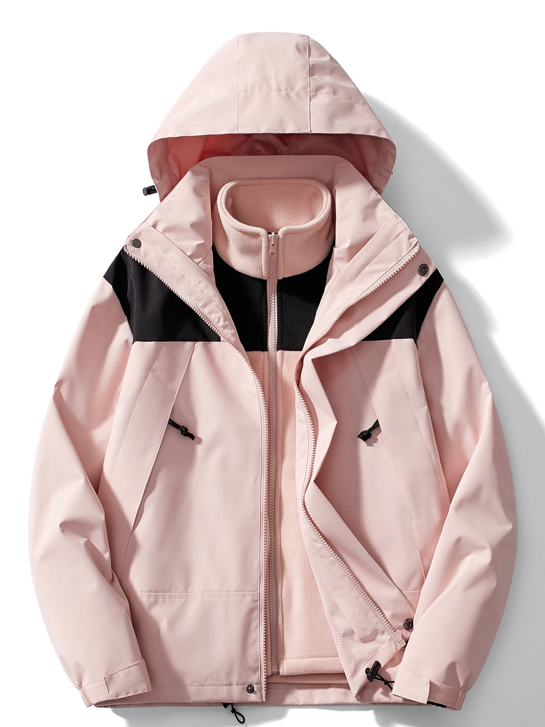 Women's Jacket – 3- -1 Ski Fleece Lining Hood