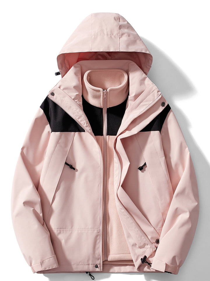 Women's Jacket – 3- -1 Ski Fleece Lining Hood