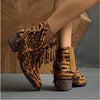 Women's Fringe Ankle Boots