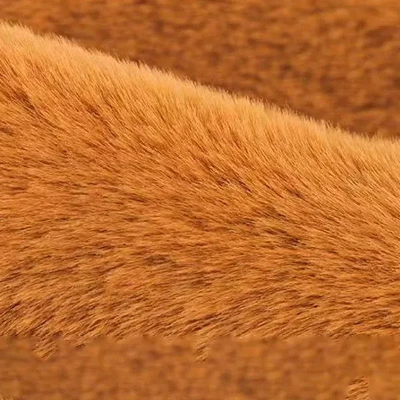 Women's Scarf – Faux Fur Plush Winter