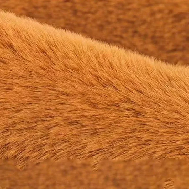 Women's Scarf – Faux Fur Plush Winter