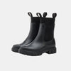 Women's Ankle Boots – Ribbed Knit Cuff