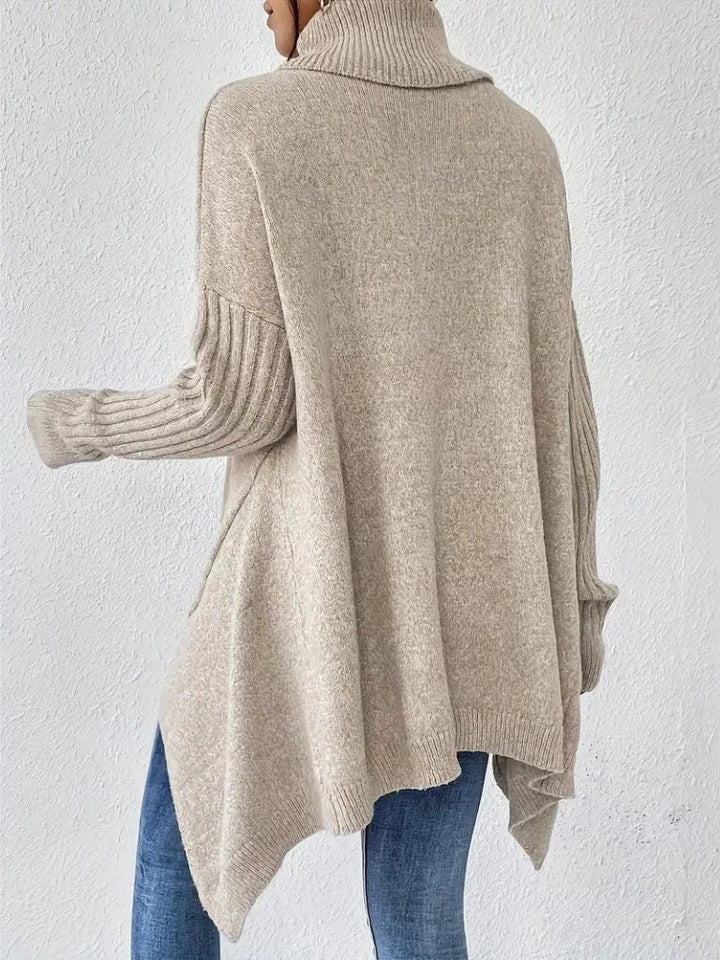 Women's Oversized Turtleneck Sweater