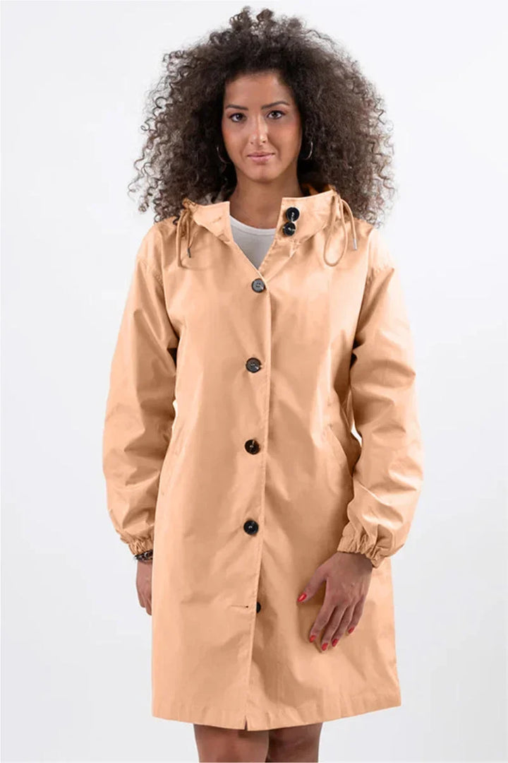 Women's Oversized Water-Resistant Windbreaker