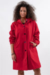 Women's Oversized Water-Resistant Windbreaker