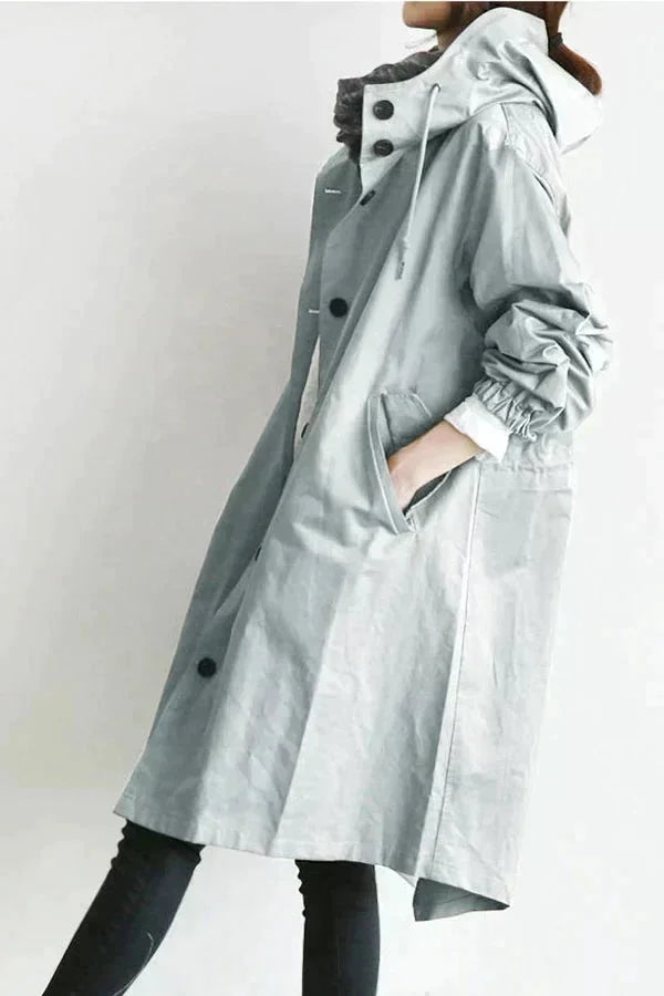 Women's Waterproof Oversized Trench Coat