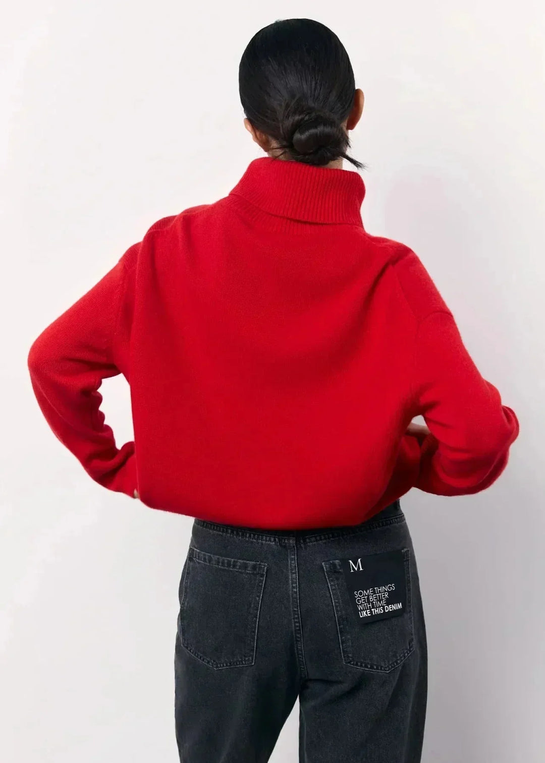 Women's Jumper – Oversized Roll-Neck Knit