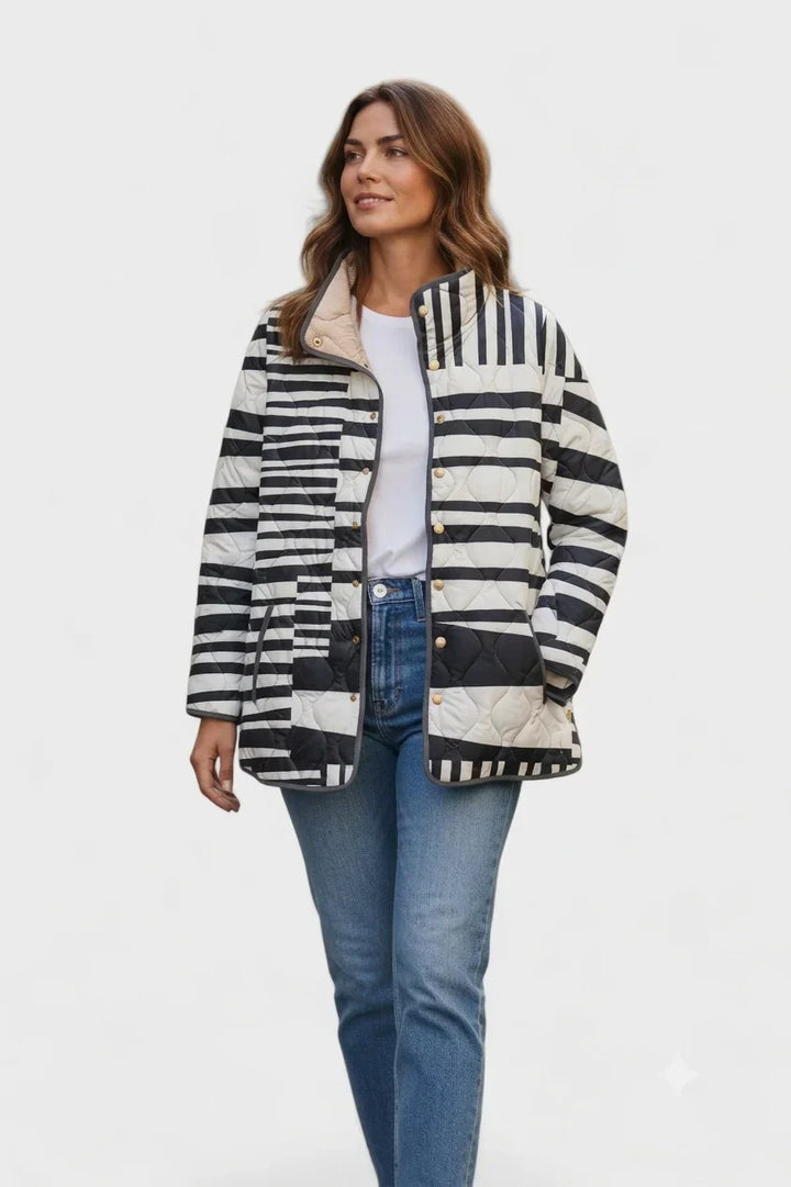 Women's Quilted Zip-Up Puffer Jacket