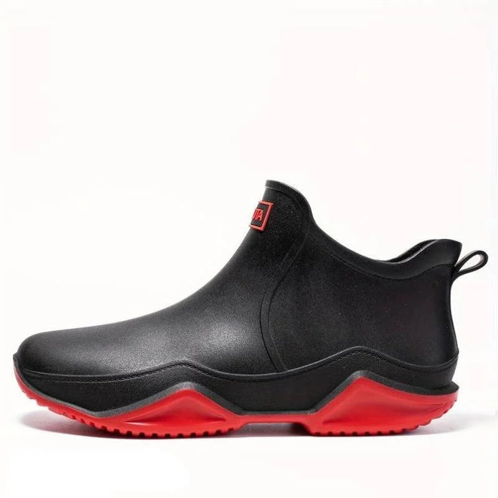 Women's Comfort Boots – Pull-On Tab And Contrast Sole