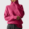 Women's Ribbed Knit Turtleneck Sweater