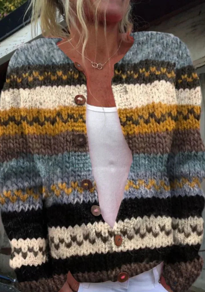 Women's Sardines Art Cardigan