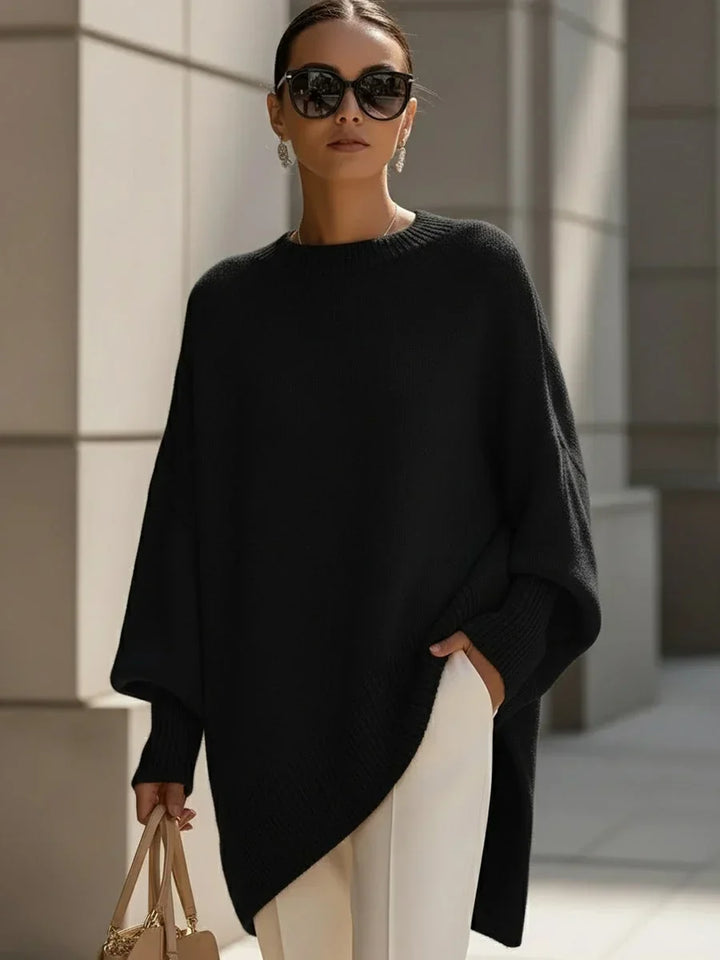 Women's Knitted Jumper, Oversized Wool Blend