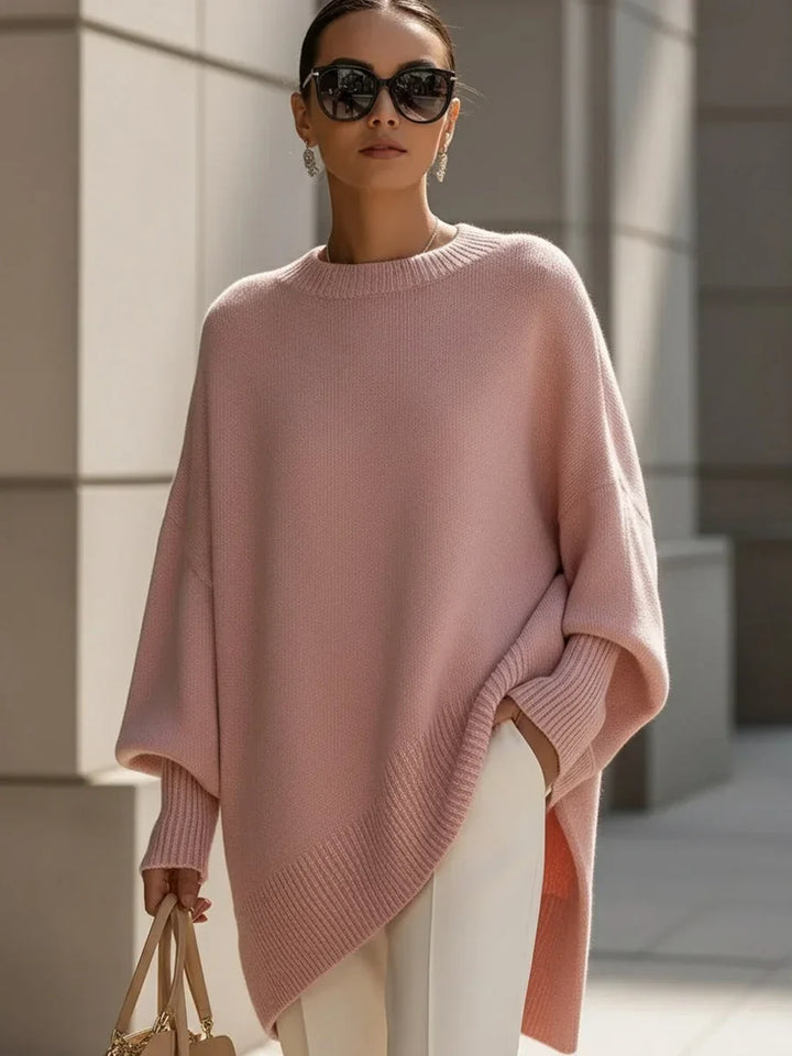 Women's Knitted Jumper, Oversized Wool Blend